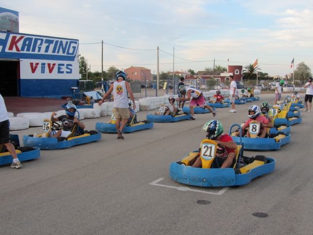  Dirigindo karts 